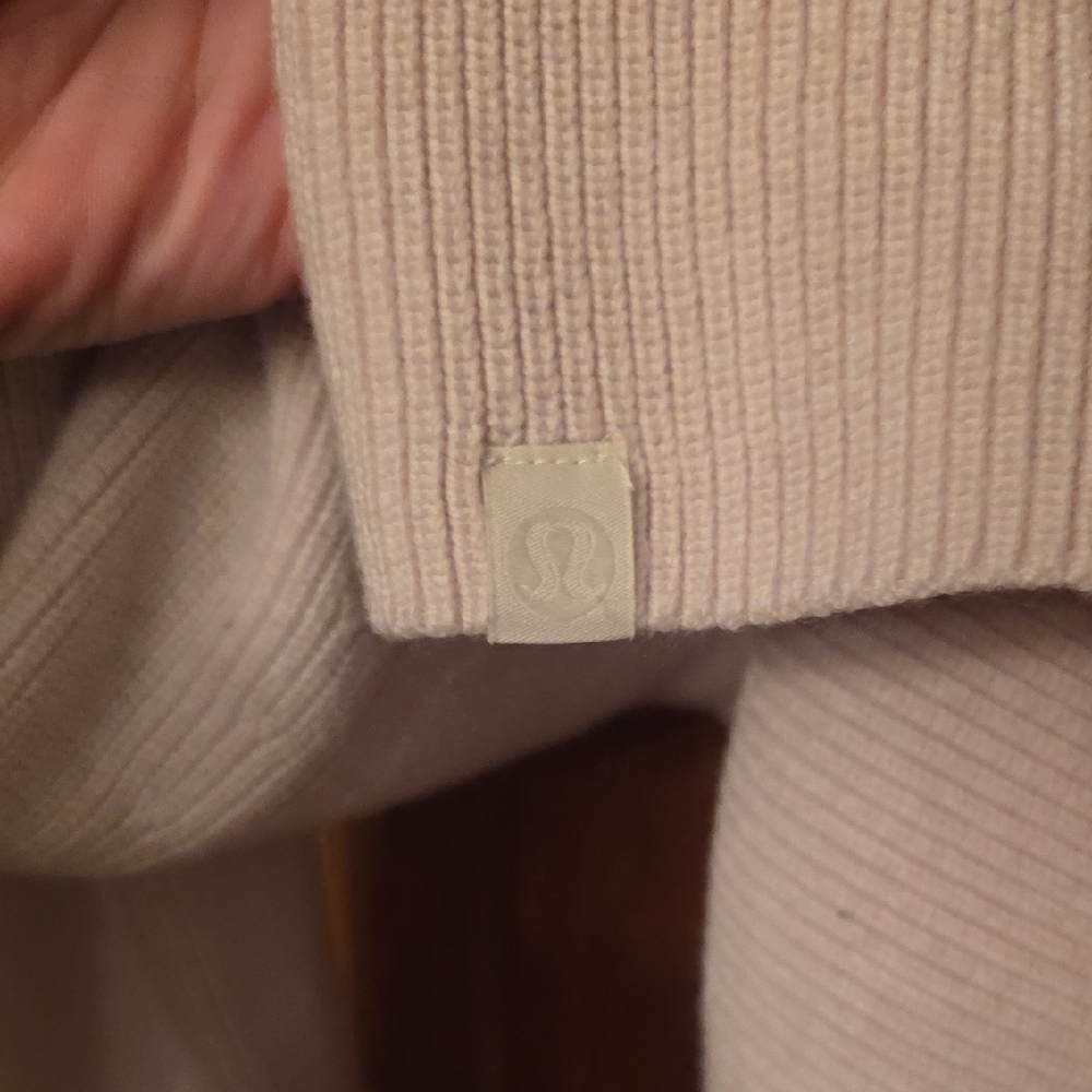 Lululemon Merino Wool Blend Women's Sweater - White Opal - Picture 13 of 13